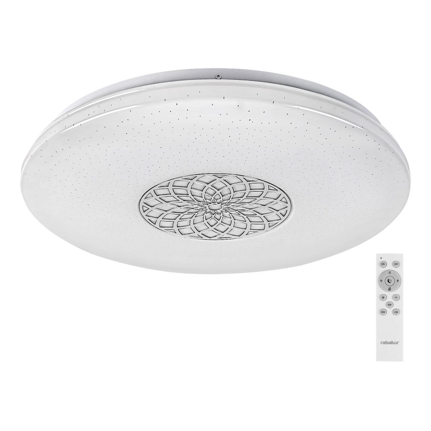 Rabalux - LED RGB Dimmable ceiling light LED/24W/230V 3000-6500K Wi-Fi Tuya d. 39,5 cm + remote control