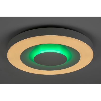Rabalux - LED RGB Dimmable ceiling light LED/40W/230V 3000-6000K + remote control