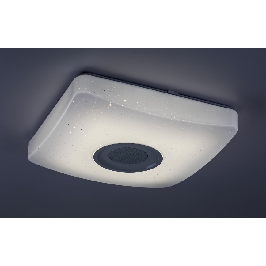 Rabalux - LED RGB Dimmable ceiling light with a speaker LED/18W/230V 3000-6000K Bluetooth + remote control