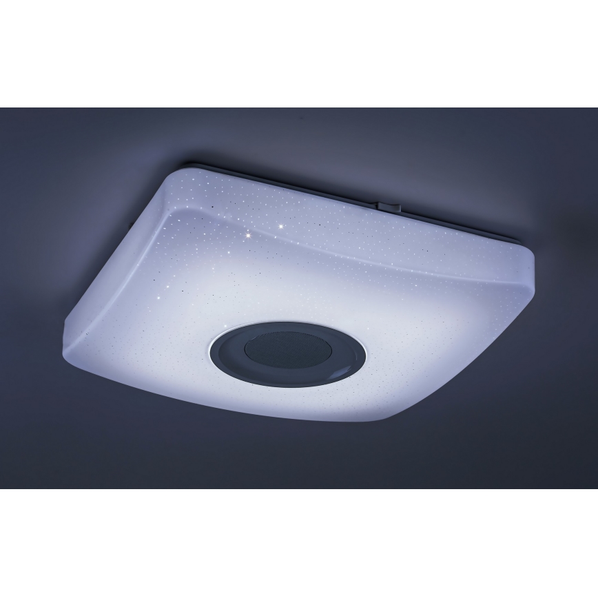 Rabalux - LED RGB Dimmable ceiling light with a speaker LED/18W/230V 3000-6000K Bluetooth + remote control