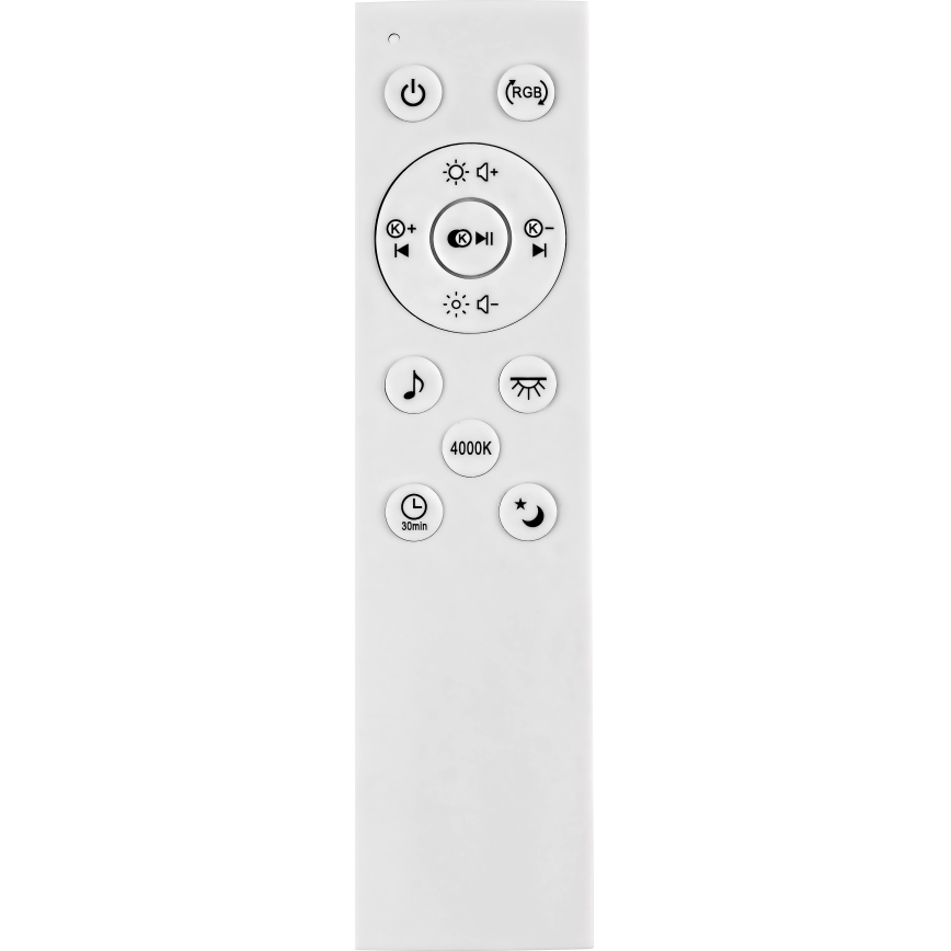 Rabalux - LED RGB Dimmable ceiling light with a speaker LED/18W/230V 3000-6000K Bluetooth + remote control
