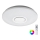 Rabalux - LED RGB Dimmable Ceiling Light with Speaker, 24W LED / 230V, Tuya Wi-Fi Compatible + Remote Control, Ø 40 cm