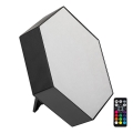 Rabalux - LED RGB Dimmable table lamp LED/1W/5V/3xAA + remote control