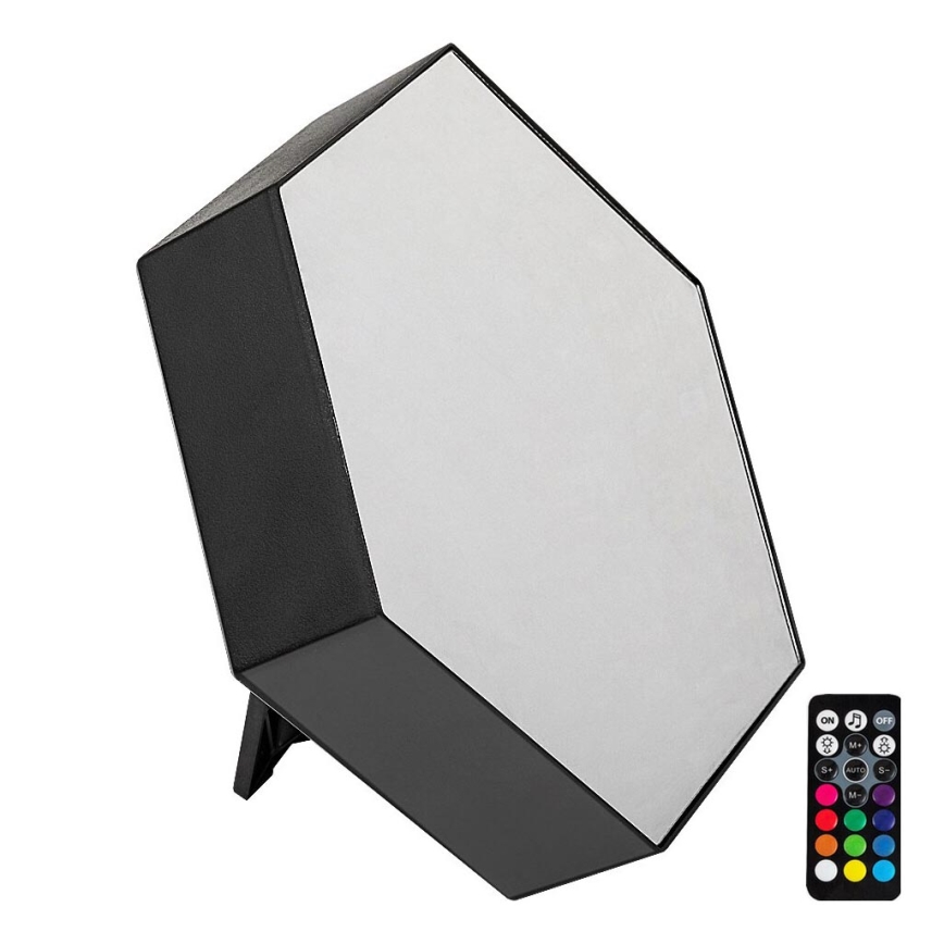 Rabalux - LED RGB Dimmable table lamp LED/1W/5V/3xAA + remote control