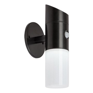 Rabalux - LED RGB Solar wall light with sensor LED/1W/3,7V IP44 black