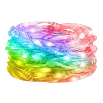Rabalux - LED RGB Strip LED/3,2W/5V 10m IP44 Wi-Fi + remote control
