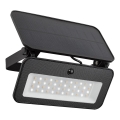 Rabalux - LED Solar floodlight with a sensor LED/8W/3,7V 3000/4000/6500K IP65 2600 mAh