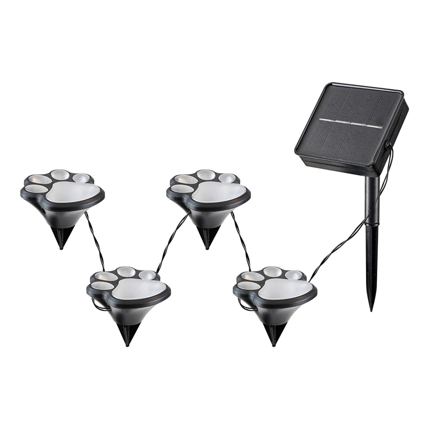Rabalux - LED Solar light 4xLED/0,06W/1,2V IP44 600 mAh