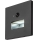 Rabalux - LED Staircase Light with Motion and Dusk Sensor LED/1W/230V 3000/4500/6500K Black