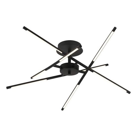 Rabalux - LED Surface-mounted chandelier LED/40W/230V 3000K black