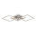Rabalux - LED Surface-mounted chandelier LED/43W/230V shiny chrome