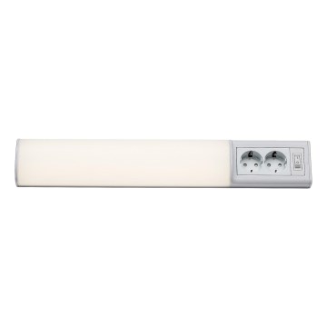 Rabalux - LED Under kitchen cabinet light with 2 sockets LED/10W/230V 4000K 50 cm white