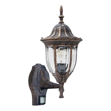 Rabalux – Outdoor Light with Sensor MILANO 1×E27/60W/230V