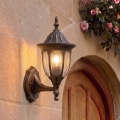 Rabalux - Outdoor wall light 1xE27/60W/230V IP43 gold/patina/black