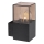 Rabalux - Outdoor wall light 1xE27/60W/230V IP54 black