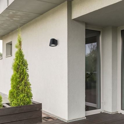 Rabalux - Outdoor wall light 1xGU10/35W/230V IP54 black