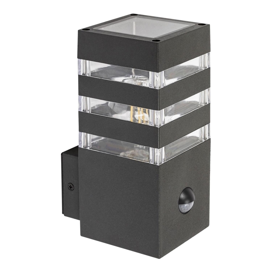 Rabalux - Outdoor wall light with a sensor 1xE27/12W/230V IP44
