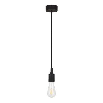 Rabalux - Pendant light 1xE27/40W black