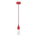 Rabalux - Pendant light E27/40W red