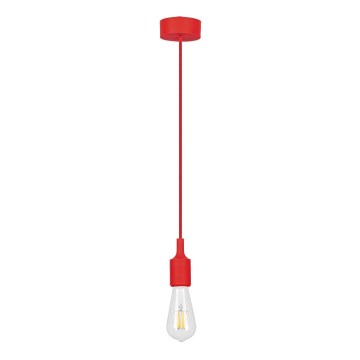 Rabalux - Pendant light E27/40W red
