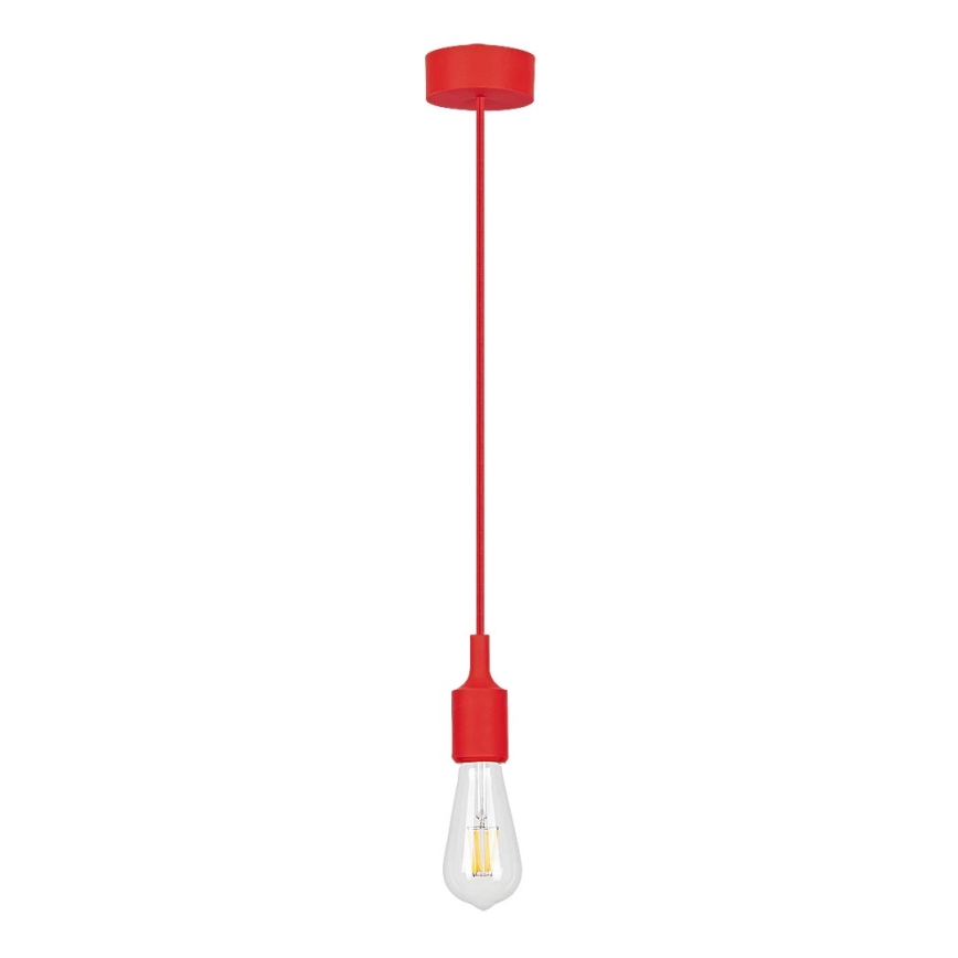 Rabalux - Pendant light E27/40W red