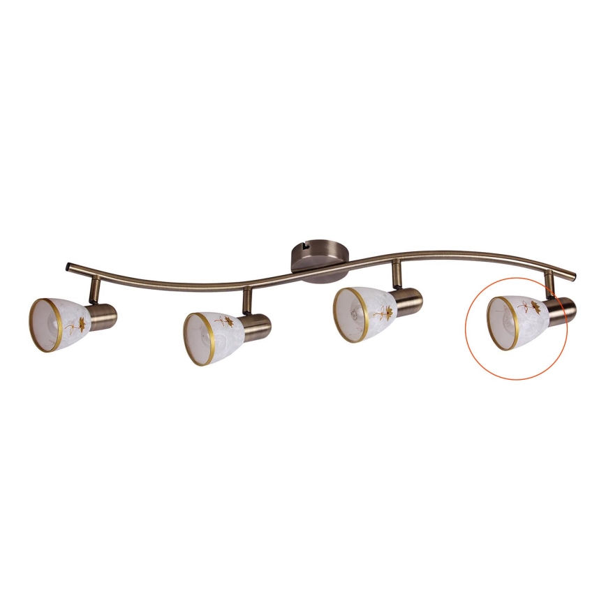 Rabalux - Replacement glass for light ART FLOWER E14