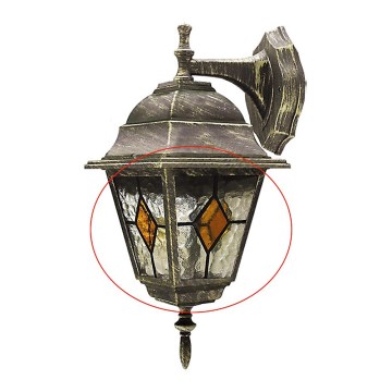 Rabalux - Replacement glass for outdoor light E27