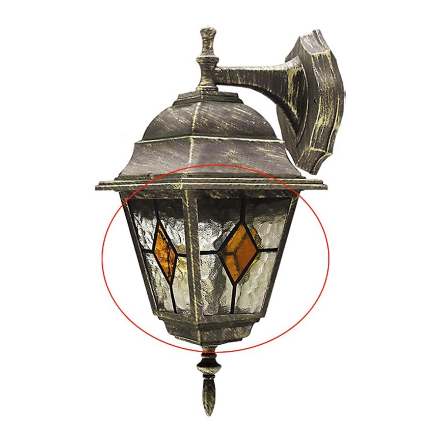 Rabalux - Replacement glass for outdoor light E27