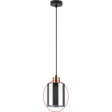 Rabalux -  Replacement glass for PEREZ E27 fixtures, Ø 13 cm