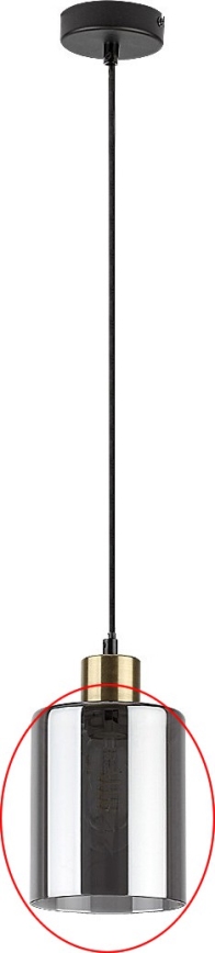 Rabalux -  Replacement glass for PEREZ E27 fixtures, Ø 13 cm