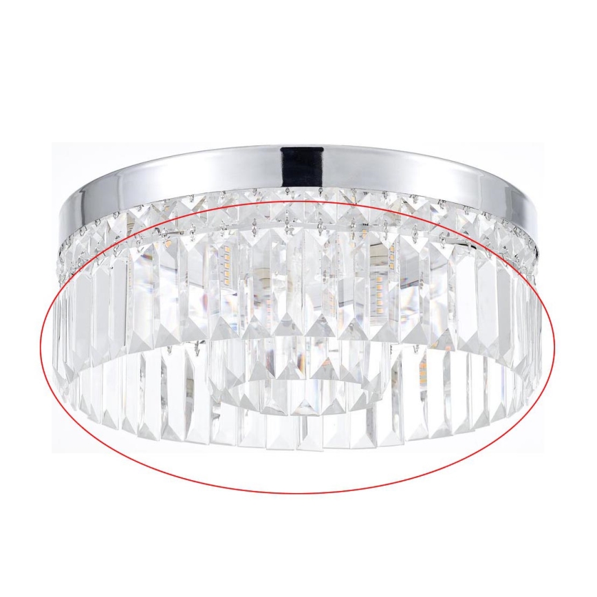Rabalux - Replacement glass for SYBIL G9 ceiling light, Ø 35 cm