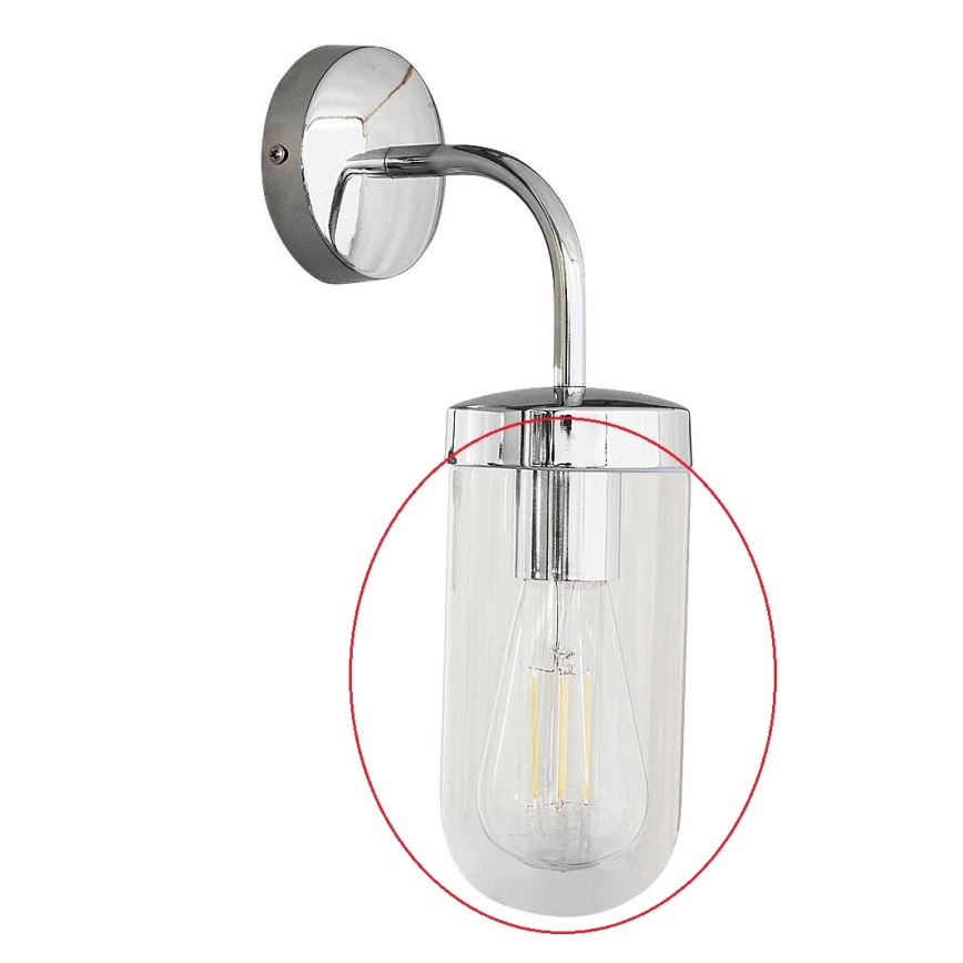 Rabalux - Replacement glass for wall light E27