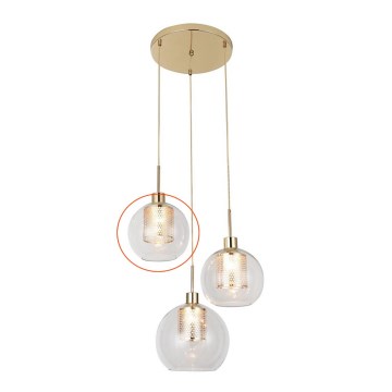 Rabalux - Replacement lampshade d. 19 cm clear