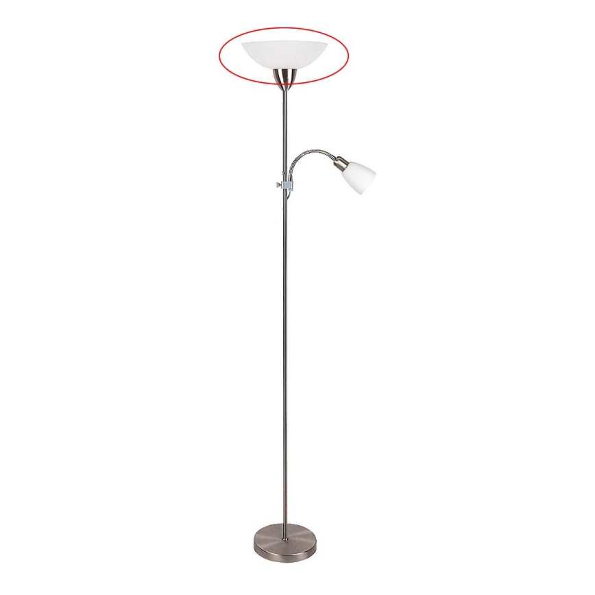 Rabalux - Replacement lampshade for floor lamp E27 large white