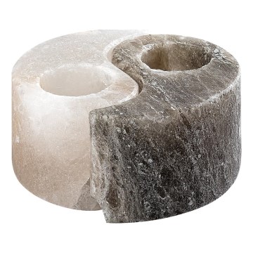 Rabalux - Salt Lamp - Candle Holder Grey/White