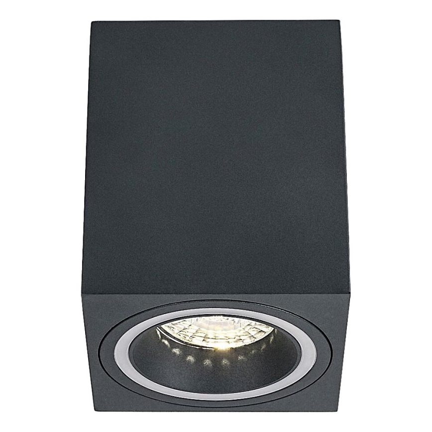 Rabalux - Spotlight 1xGU10/25W/230V angular anthracite