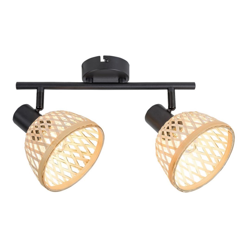 Rabalux - Spotlight 2xE14/15W/230V rattan