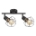 Rabalux - Spotlight 2xE27/40W/230V black