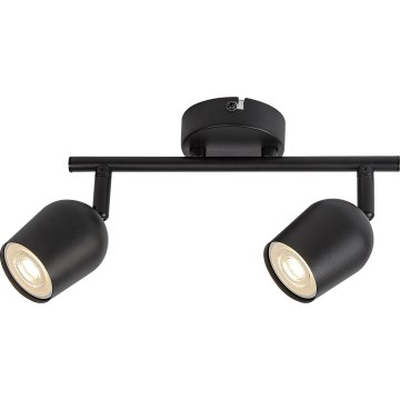 Rabalux - Spotlight 2xGU10/15W/230V Black