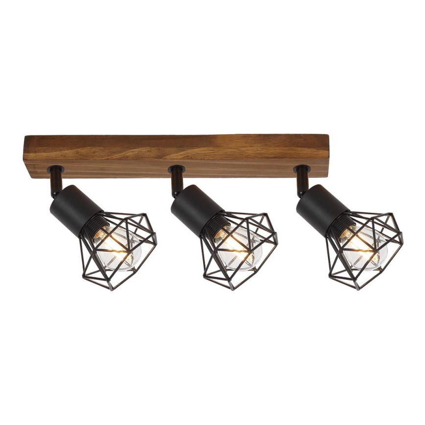 Rabalux - Spotlight 3xE14/40W/230V oak