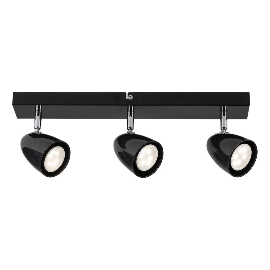 Rabalux - Spotlight 3xGU10/5W/230V black