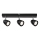 Rabalux - Spotlight 3xGU10/5W/230V black
