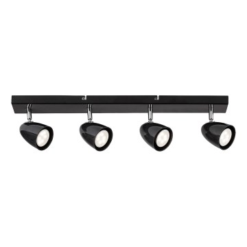 Rabalux - Spotlight 4xGU10/5W/230V black