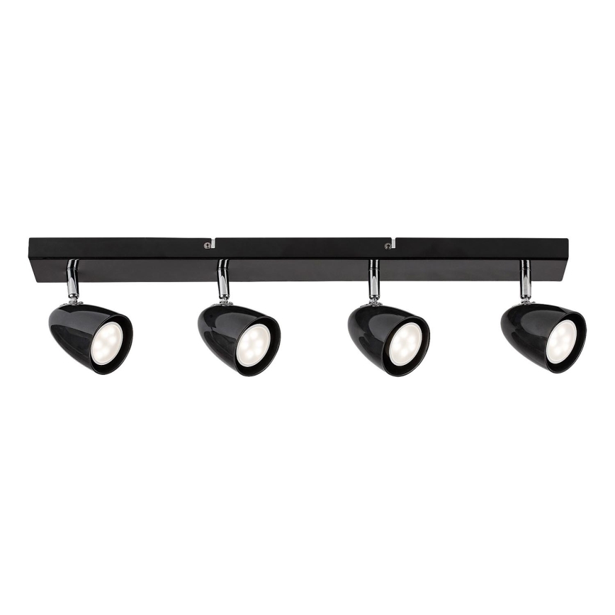 Rabalux - Spotlight 4xGU10/5W/230V black