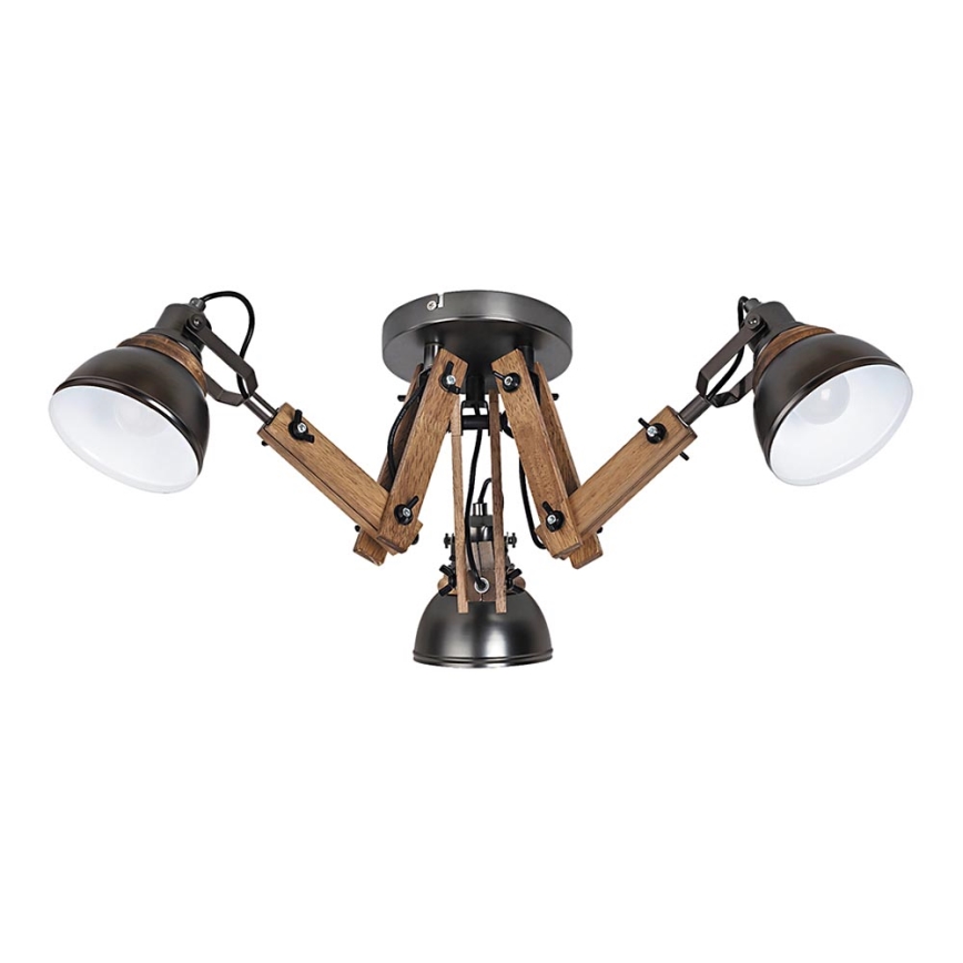 Rabalux - Surface-mounted chandelier 3xE14/15W/230V black