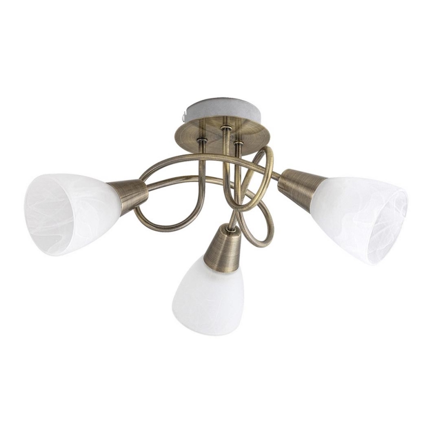 Rabalux - Surface-mounted chandelier 3xE14/40W/230V brass