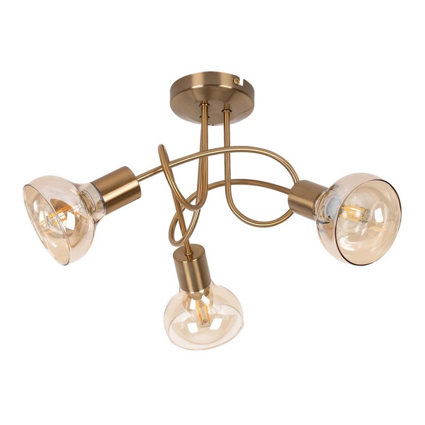 Rabalux - Surface-mounted chandelier 3xE14/40W/230V golden