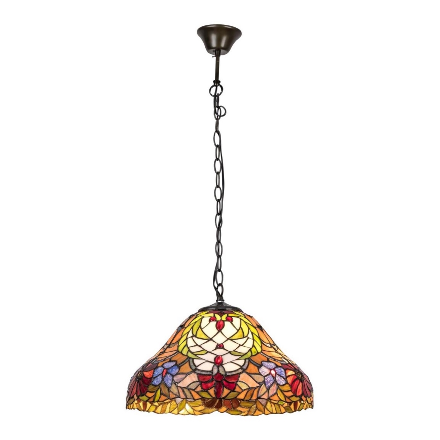 Rabalux - Tiffany stained glass chandelier 2xE27/60W/230V