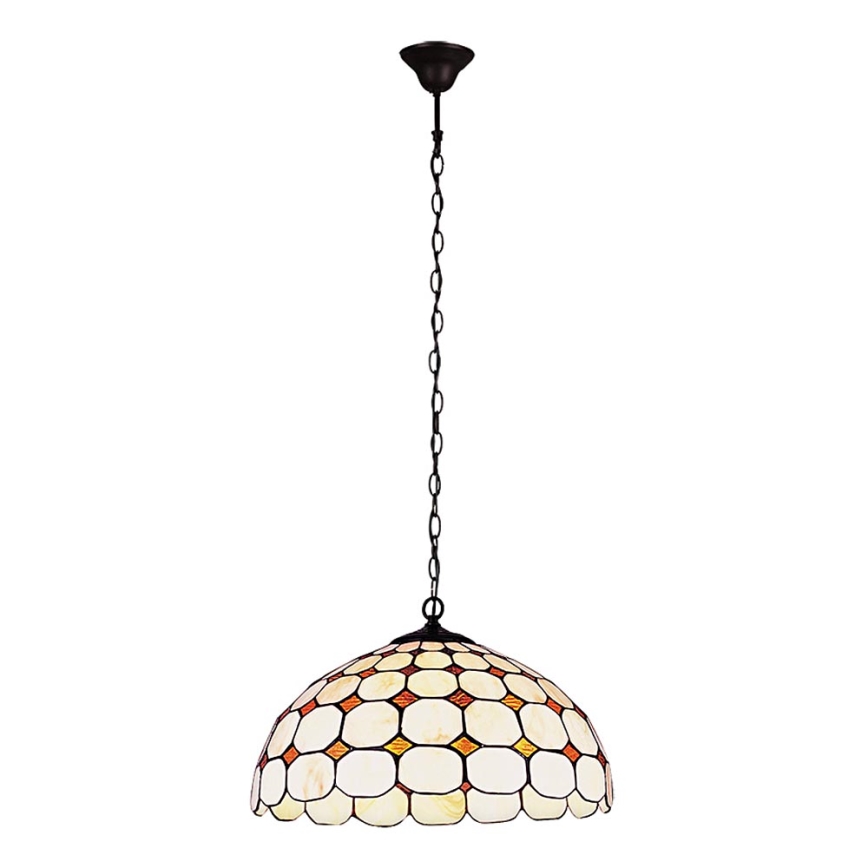 Rabalux - Tiffany stained glass chandelier on a chain 2xE27/60W/230V