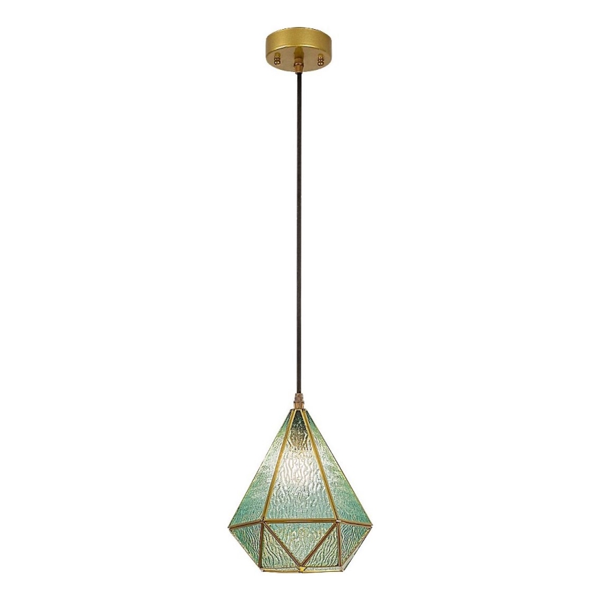 Rabalux - Tiffany stained glass chandelier on a string 1xE14/40W/230V blue/gold